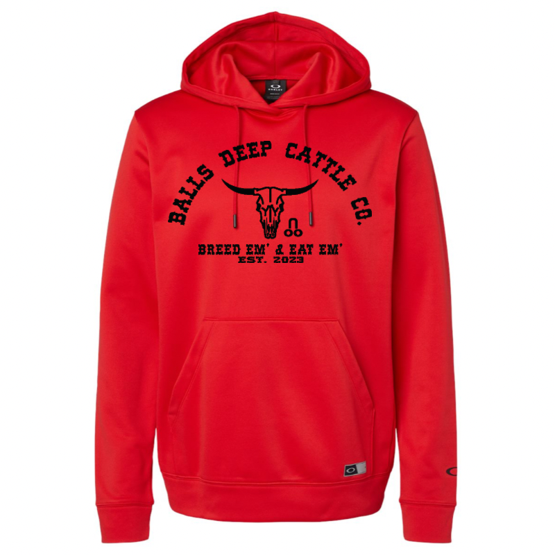 Oakley Red BDCC Hoodie