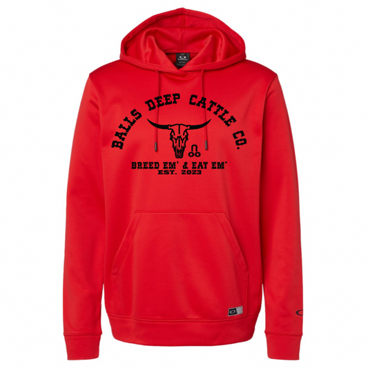 Oakley Red BDCC Hoodie